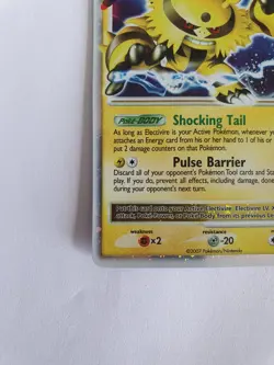 Pokemon Cards: Mysterious Treasures Rare Holo: Electivire Lv. X 121/123 - Image 4