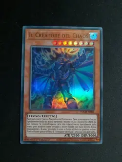 Il Creatore del Chaos TOCH-IT006 • Ultra Rara • 1a Ed • YuGiOh The Chaos Creator - Image 1