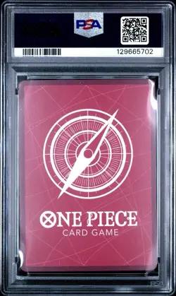 One Piece 2025 Shanks OP09-001 PSA Magazine Exclusive GEM MINT PSA 10 - Image 2