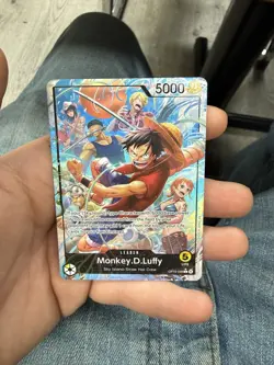 One Piece OPTCG English Monkey D. Luffy Alt Art Leader OP15-098 L* - NEW! - Image 1