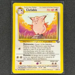 Clefable - 17/64 - Rare - Jungle Set - Pokemon Card - MP - Image 1