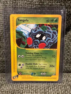 Tangela 112/147 Aquapolis Regular Pokemon Card - Image 1