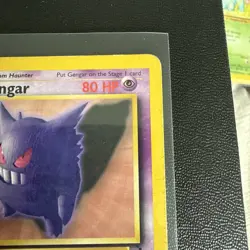 Gengar 20/62 - Pokemon Fossil Unlimited Rare Card Non Holo LP - Image 3