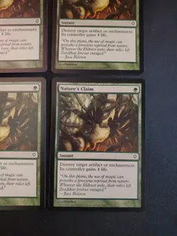 4x Nature's Claim Worldwake NM Magic The Gathering MTG Tcg x4 4 Playset Cards - Image 4