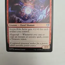 Storm-Kiln Artist Commander Masters Regular - Image 3