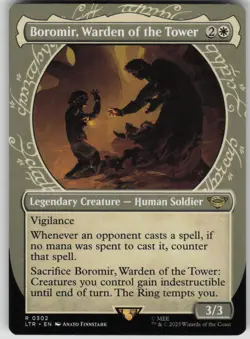 MTG TCG Boromir, Warden of the Tower (Showcase) R The Lord of the Rings 302 - Image 1