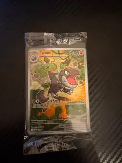 Pokemon TCG Tyrunt 070 Perfect Order Pokemon Center Promo Sealed - Image 1