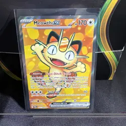Meowth ex - 107/088 - Ultra Rare - Perfect Order - NM/M - Pokemon Card - Image 1