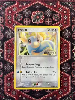 Pokemon: Dratini 53/109 Team Rocket Returns Reverse Holo Stamped - Image 1