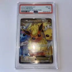 2016 POKEMON GENERATIONS RADIANT COLLECTION FLAREON EX #RC28 PSA 7 NM #125066131 - Image 2