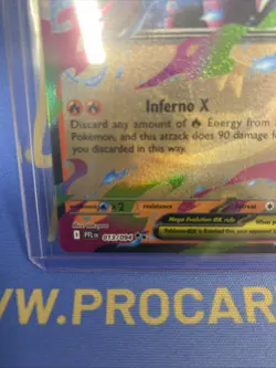 POKEMON Stage 2 Mega Charizard X Ex 013/094 - Image 3