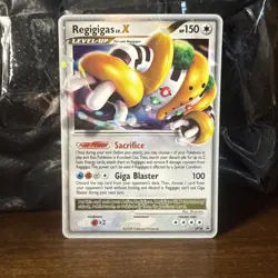 Pokemon TCG Regigigas LV X Promo Holo Pokemon Promos Holo Promo Promo - Image 1