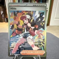 Pokemon TCG Hilda Special Illustration Rare Holo 171/086 White Flare English - Image 1
