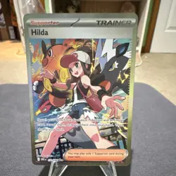 Pokemon TCG Hilda Special Illustration Rare Holo 171/086 White Flare English - Image 3