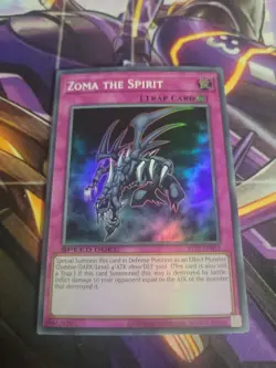 Yugioh! Zoma the Spirit - STP3-EN013 - Super Rare - Unlimited Near Mint, English - Image 1