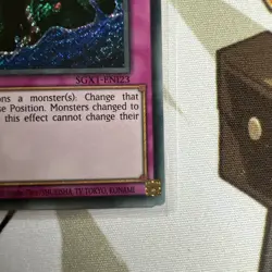 Floodgate Trap Hole sgx1-en123 1st Edition Secret Rare Yu-Gi-Oh! - Image 3
