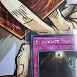 Floodgate Trap Hole sgx1-en123 1st Edition Secret Rare Yu-Gi-Oh! - Image 5