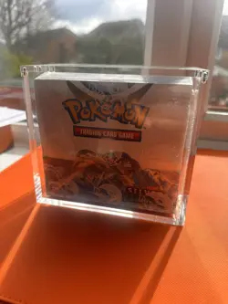 Pokemon TCG: Silver Tempest Booster Box 36 Packs New Sealed (With Acrylic Case) - Image 1