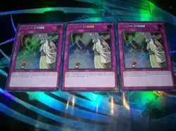 3x Solemn Strike 1st Edition Secret Rare RA02-EN079 Yu-Gi-Oh! - Image 1