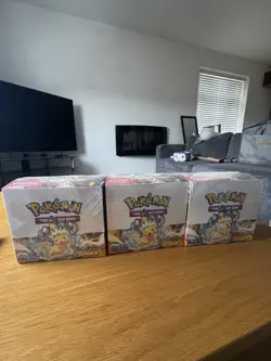 Pokemon Tcg Surging Sparks Booster Box X 3 Sealed - Image 1