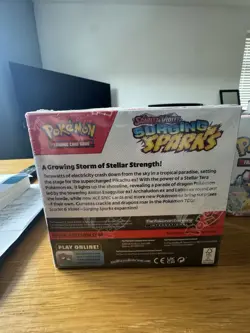 Pokemon Tcg Surging Sparks Booster Box X 3 Sealed - Image 2
