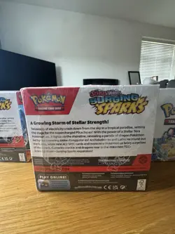 Pokemon Tcg Surging Sparks Booster Box X 3 Sealed - Image 3
