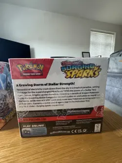 Pokemon Tcg Surging Sparks Booster Box X 3 Sealed - Image 4