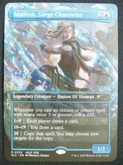 Mathise Surge Channeler Borderless - SLX - Mtg Card #23R - Image 1