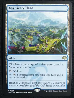 Mistrise Village - TDM - Mtg Card #5OC - Image 1