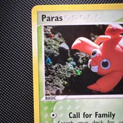 Pokemon Card EX FireRed & Leaf Green Holo Paras 72/112 LP - Image 2