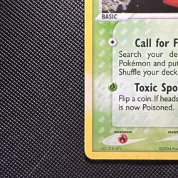 Pokemon Card EX FireRed & Leaf Green Holo Paras 72/112 LP - Image 4