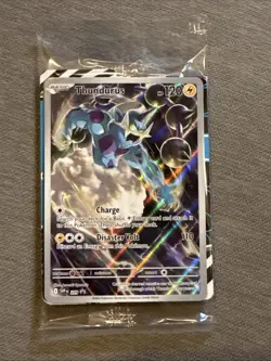 *SEALED* Thundurus - SVP 209 TCG Pokemon Center PROMO BLACK BOLT ETB Card - Image 1
