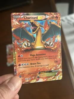 Charizard EX XY17 Jumbo Holo Rare 2014 Black Star Promo Card Pokemon TCG - Image 3