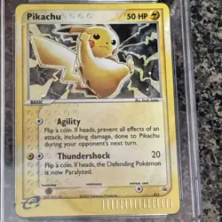 Pokemon Pikachu CGC 6.5 Black Star Promo 012 Holo Card 2003 e-reader - Image 2