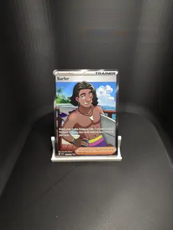 Pokemon TCG Trainer Surfer Ultra Rare Card #235/191 Surging Sparks - Image 1