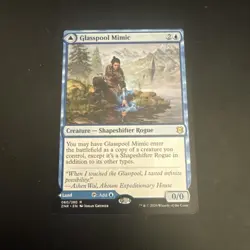 MTG Glasspool Mimic Zendikar Rising Magic The Gathering TCG - Image 1