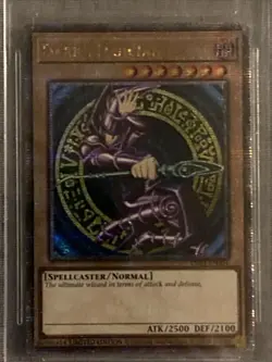 DARK MAGICIAN 2023 ( 25th Anniversary Tin ) DUELING HEROES #TN23EN001 Mint 9 - Image 2