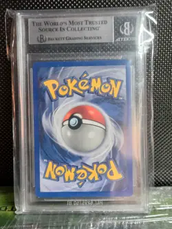 BGS 9 Fourth Print 1999-2000 Pokemon Card Base Set Gyarados 6/102 graded 4th - Image 2