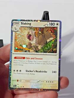 Pokemon Slaking 162/193 Cosmos Holo Exclusive Promo Card - x2 Double SWIRL 🌀🌀 - Image 1