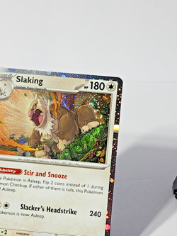 Pokemon Slaking 162/193 Cosmos Holo Exclusive Promo Card - x2 Double SWIRL 🌀🌀 - Image 2