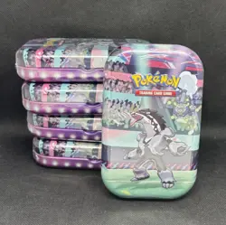 Lot Of 5 Sealed Pokemon TCG GALAR POWER Mini Tin H21 COSMIC ECLIPSE Packs New - Image 1