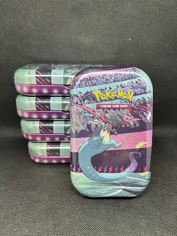 Lot Of 5 Sealed Pokemon TCG GALAR POWER Mini Tin H21 COSMIC ECLIPSE Packs New - Image 2