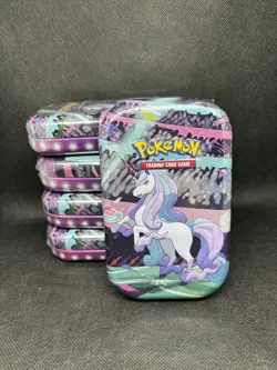 Lot Of 5 Sealed Pokemon TCG GALAR POWER Mini Tin H21 COSMIC ECLIPSE Packs New - Image 3