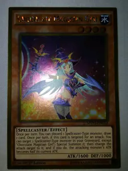 Yugioh Chocolate Magician Girl MVP1-ENG52 1ST RD NM - Image 1