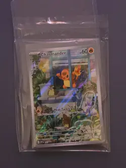 Charmander 44 Scarlet Violet ETB Black Star Promo Pokemon TCG Card NM - Image 1
