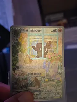 Charmander 44 Scarlet Violet ETB Black Star Promo Pokemon TCG Card NM - Image 2