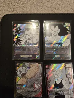 9 Card LOT SR Fusion World Manga Booster NM Goku Trunks Dragon Ball - Image 5
