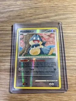 Pokemon TCG Reverse Holo Munchlax 68/100 Majestic Dawn LP Pokemon Card Game! - Image 1