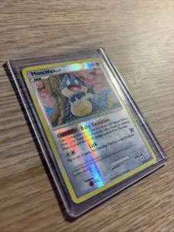 Pokemon TCG Reverse Holo Munchlax 68/100 Majestic Dawn LP Pokemon Card Game! - Image 3