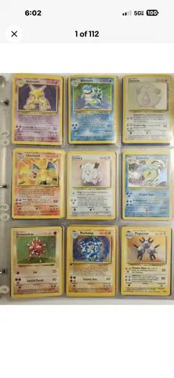 Lot of 30 Pokemon Base Set Rare Cards (with Star) - Image 1